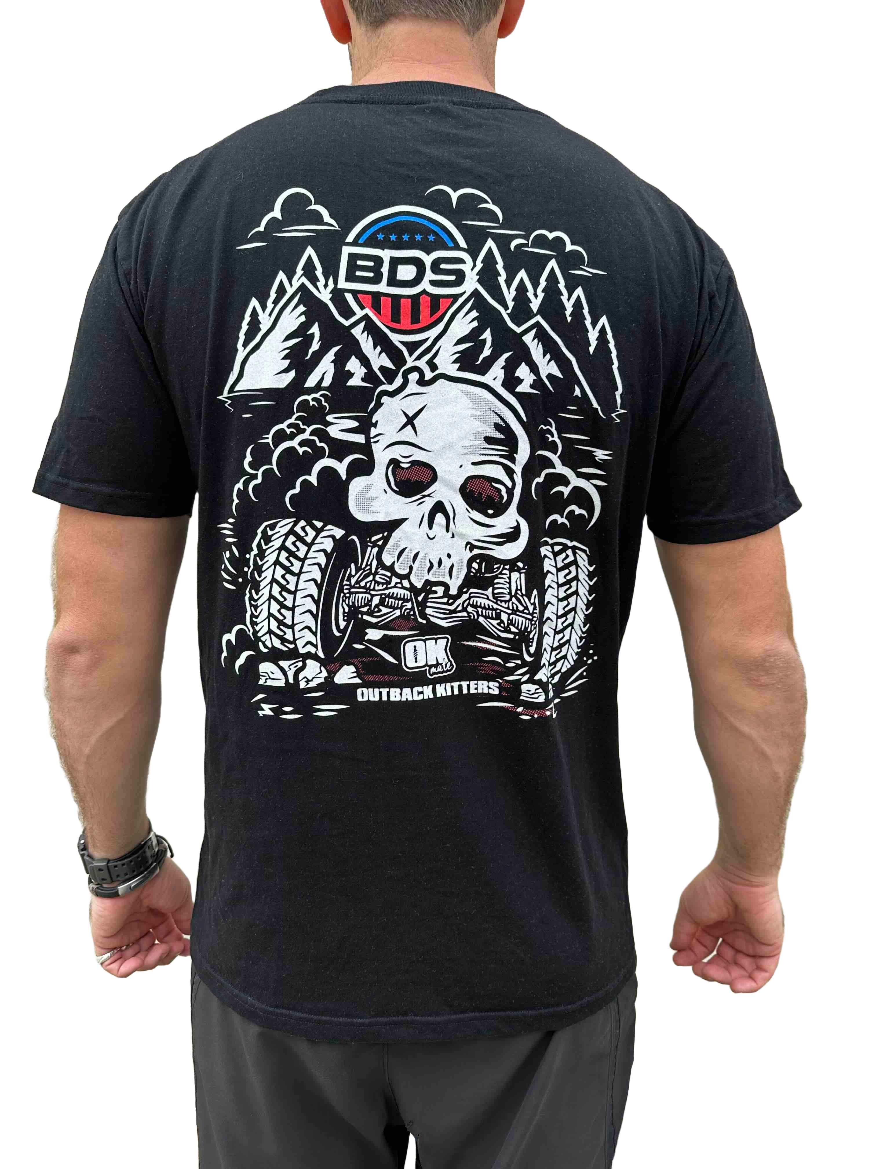 Outback Kitters x BDS Suspension 'Mountaineering' Tee - Outback Kitters