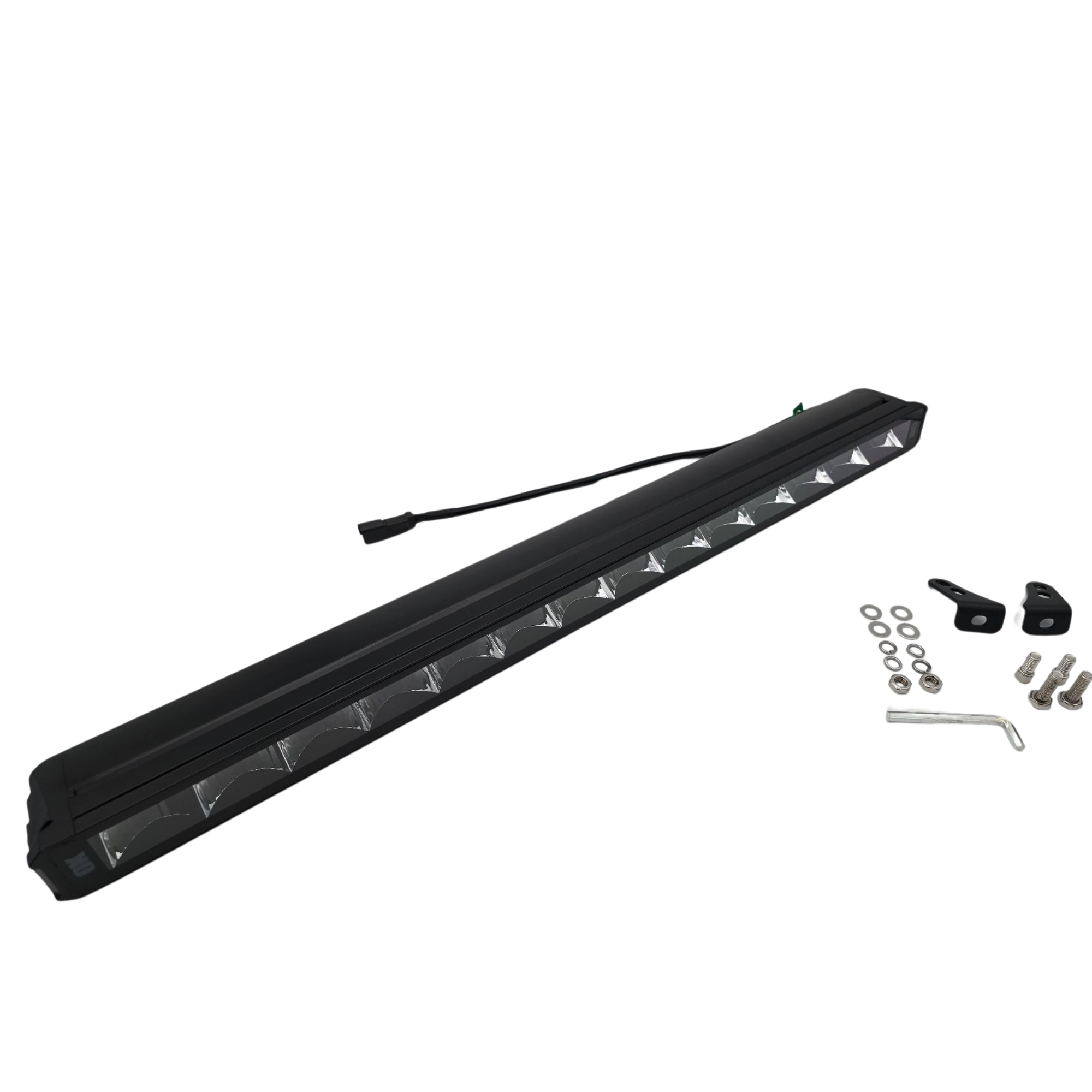 40" Light Bar for Pre Runner Bars, Single Row, Black Lens