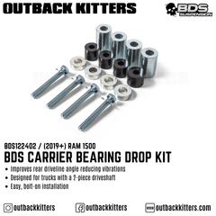 BDS Suspension Carrier Bearing Drop Kit For RAM 1500 (2019+) - Outback Kitters