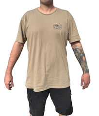 Outback Kitters "Hero" Taupe Tee