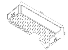 2020+ Chev Silverado 1500/2500 Under Seat Battery Box