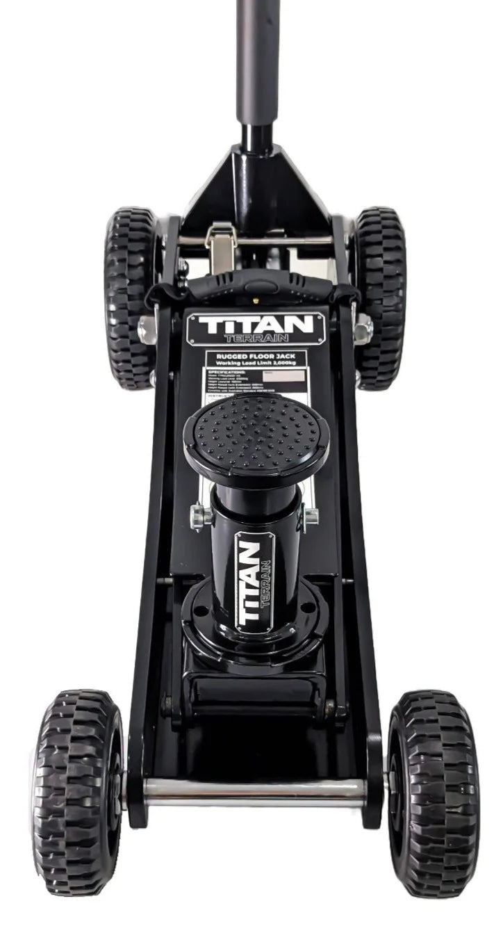 Titan Terrain 3 Tonne Hi Lift Hydraulic Trolley Jack - Outback Kitters