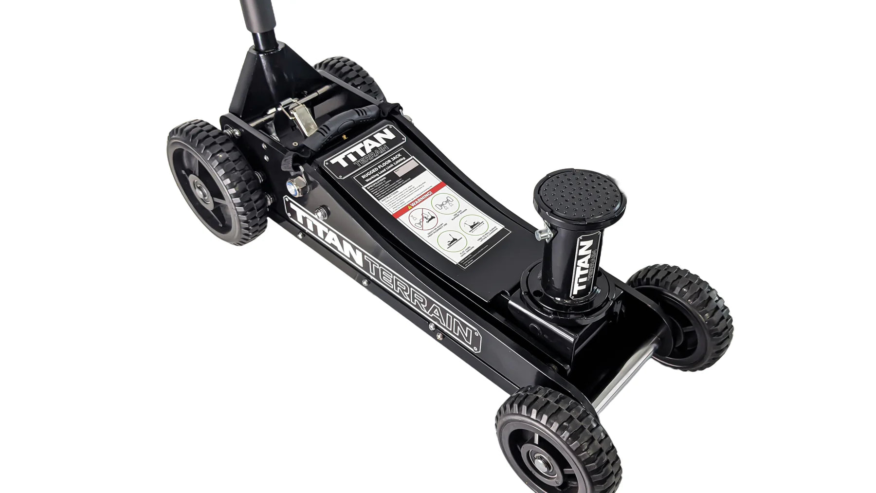Titan Terrain 3 Tonne Hi Lift Hydraulic Trolley Jack - Outback Kitters
