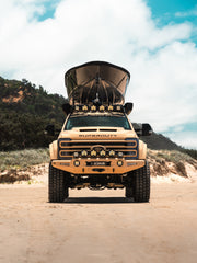 FORD F-350 / F-450 / F-550 PRE RUNNER BAR – BUCKSTOP FLARE COMPATIBLE (SUPER SINGLE READY)