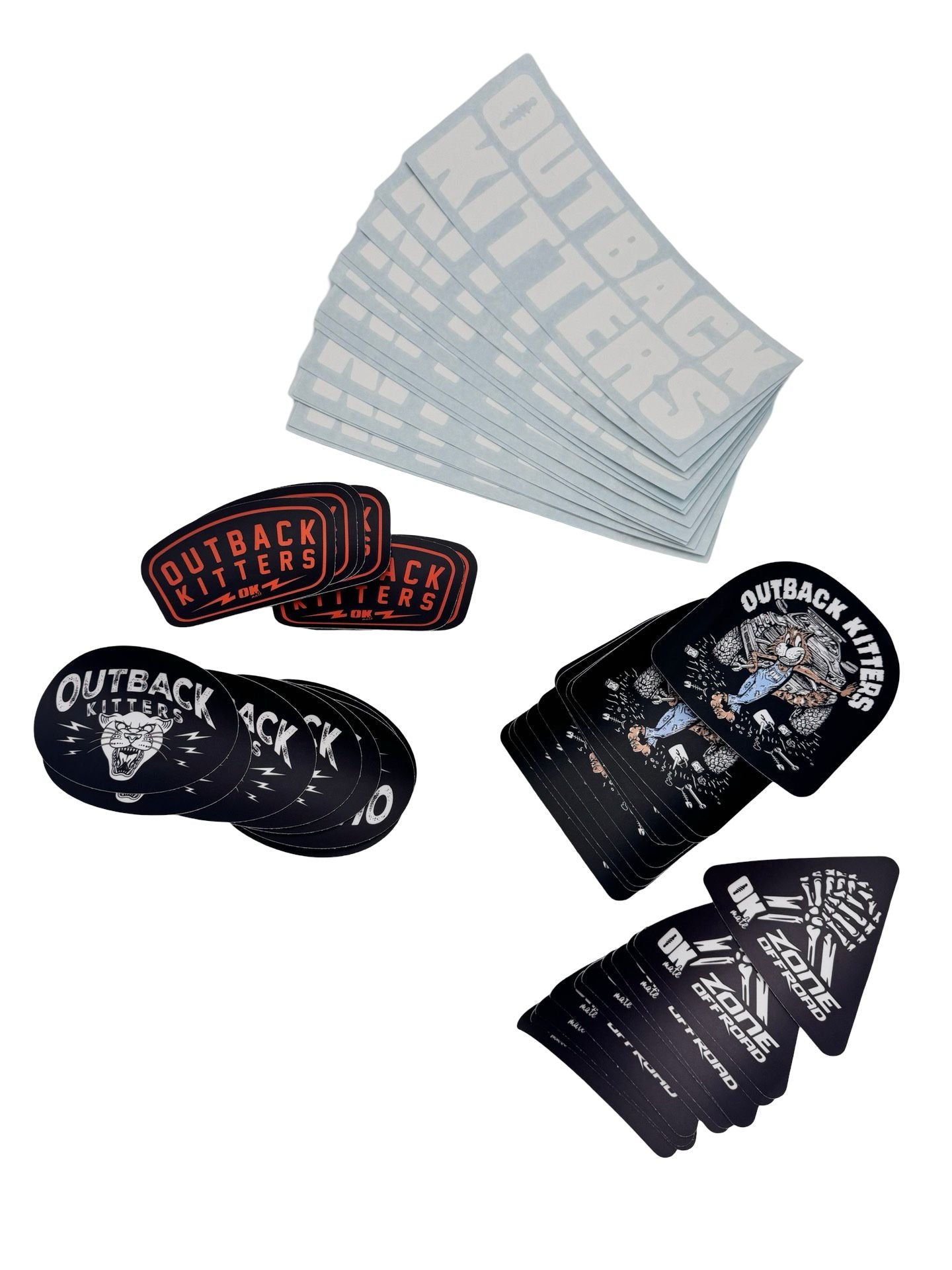 Outback Kitters Sticker Pack - Outback Kitters