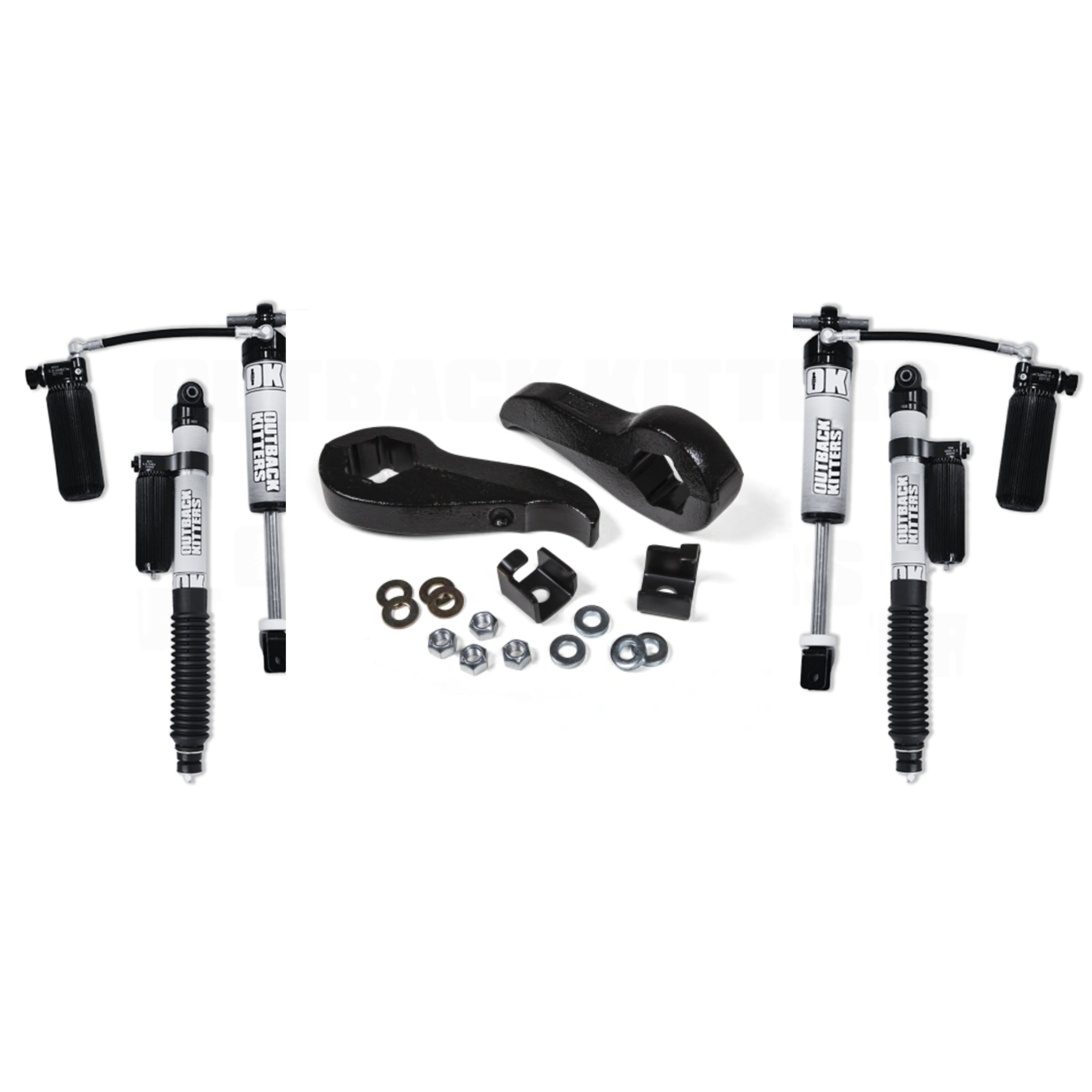 OK with Zone Offroad 2" Levelling Kit for 2011+ Chev/GMC 2500 - Outback Kitters