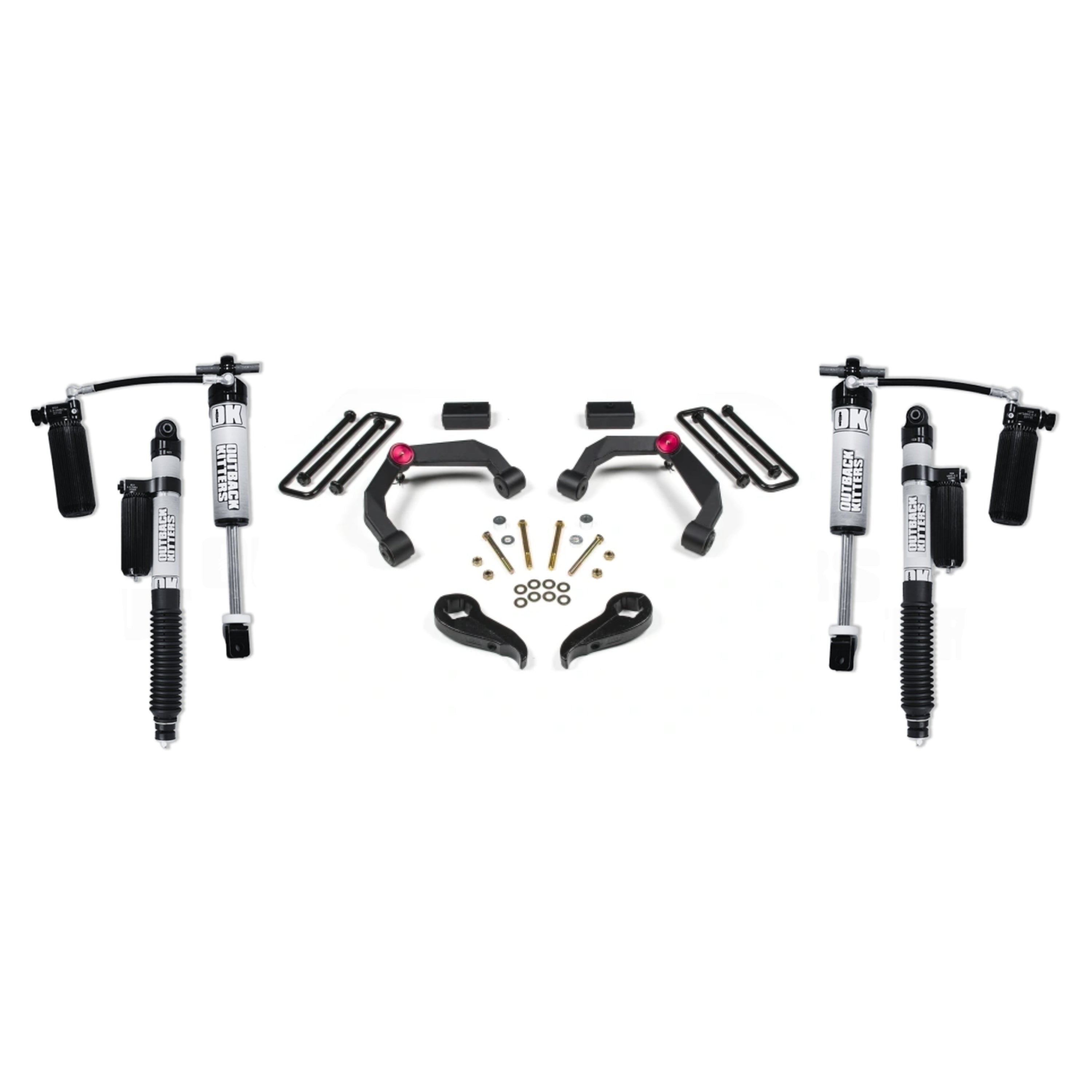 OK with Zone Offroad 3" Lift Kit for 2011-2019 Chev/GMC 2500 - Outback Kitters