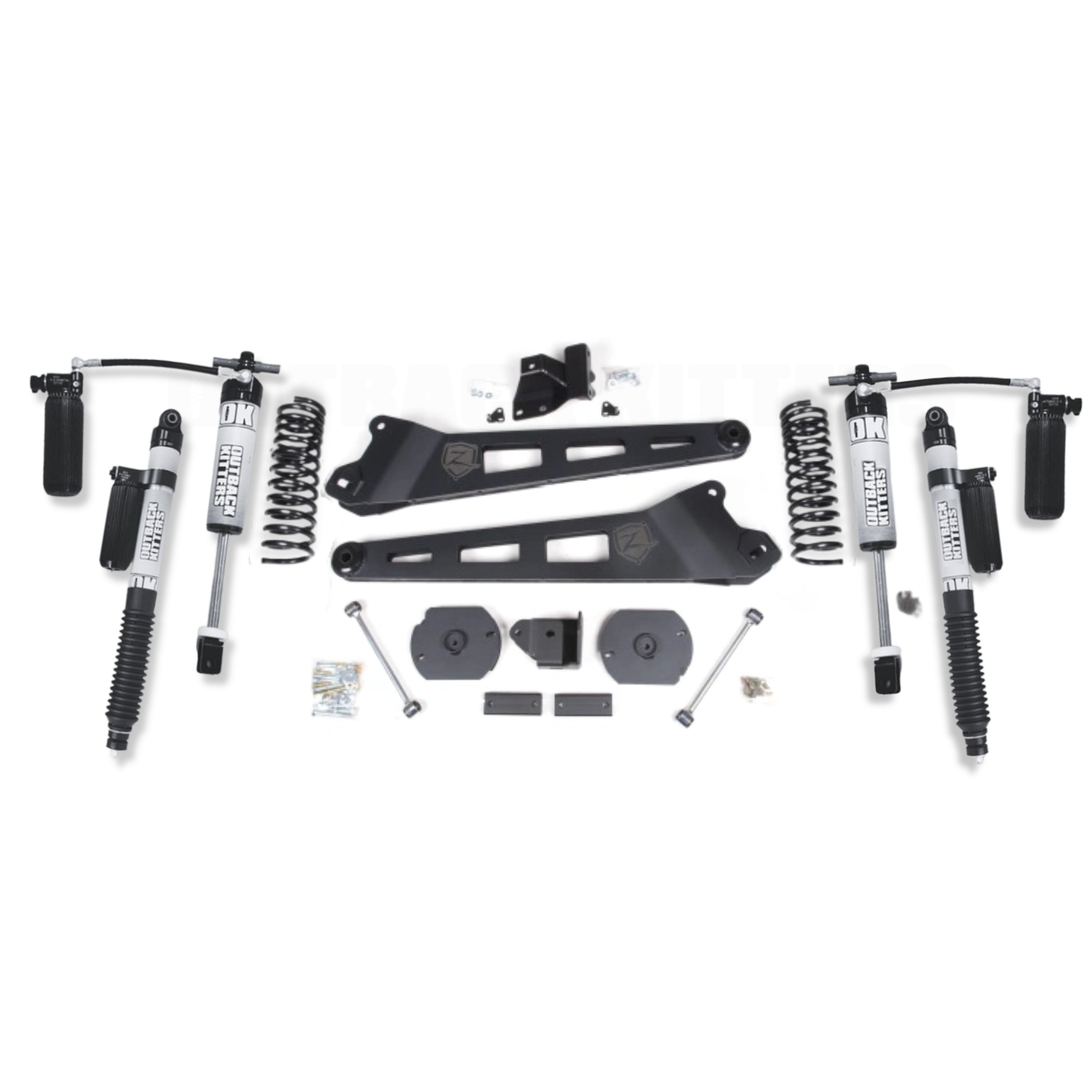 OK with Zone Offroad 3" Lift Kit for 2019+ Ram 2500 - Outback Kitters