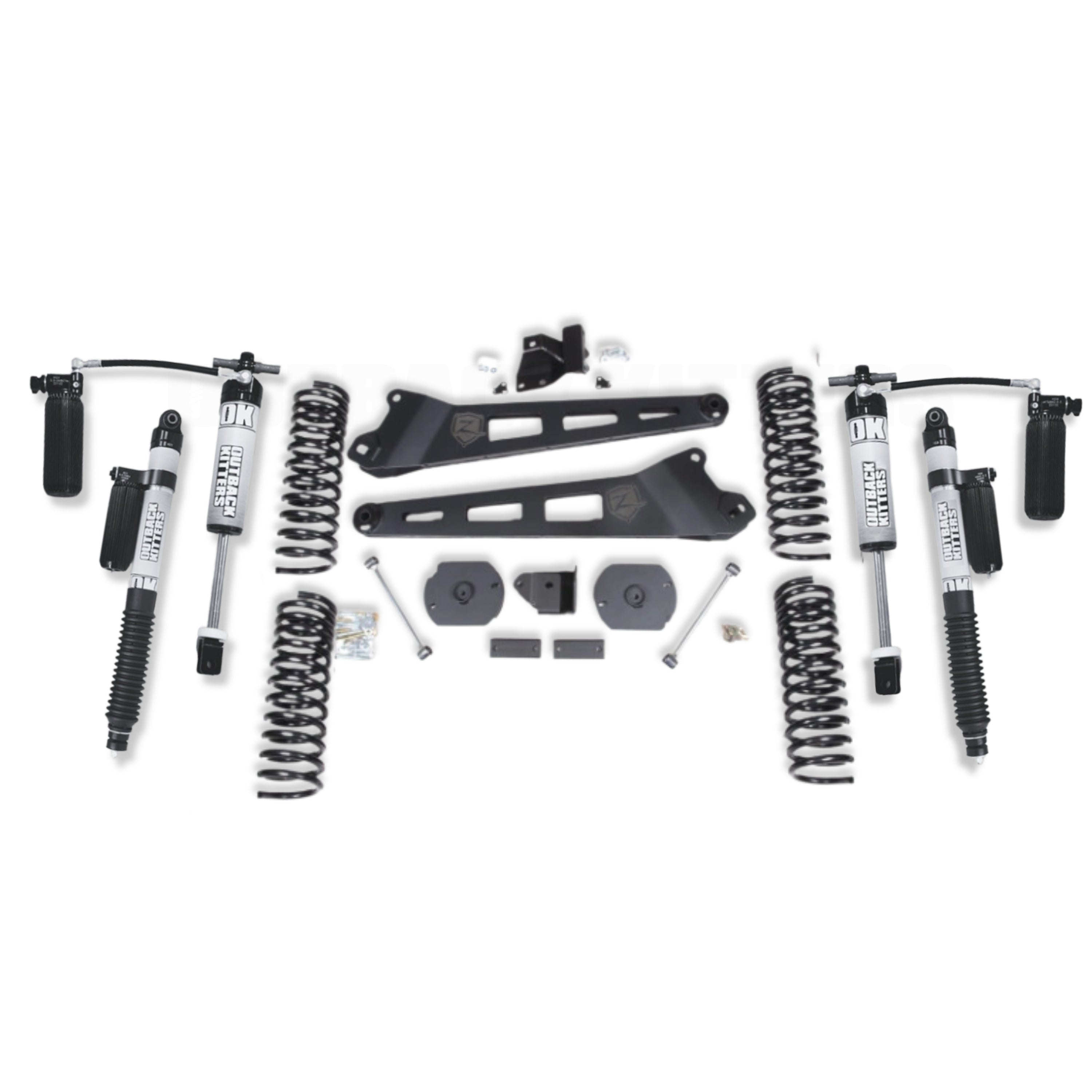 OK with Zone Offroad 3" Lift Kit for 2019+ Ram 2500 - Outback Kitters