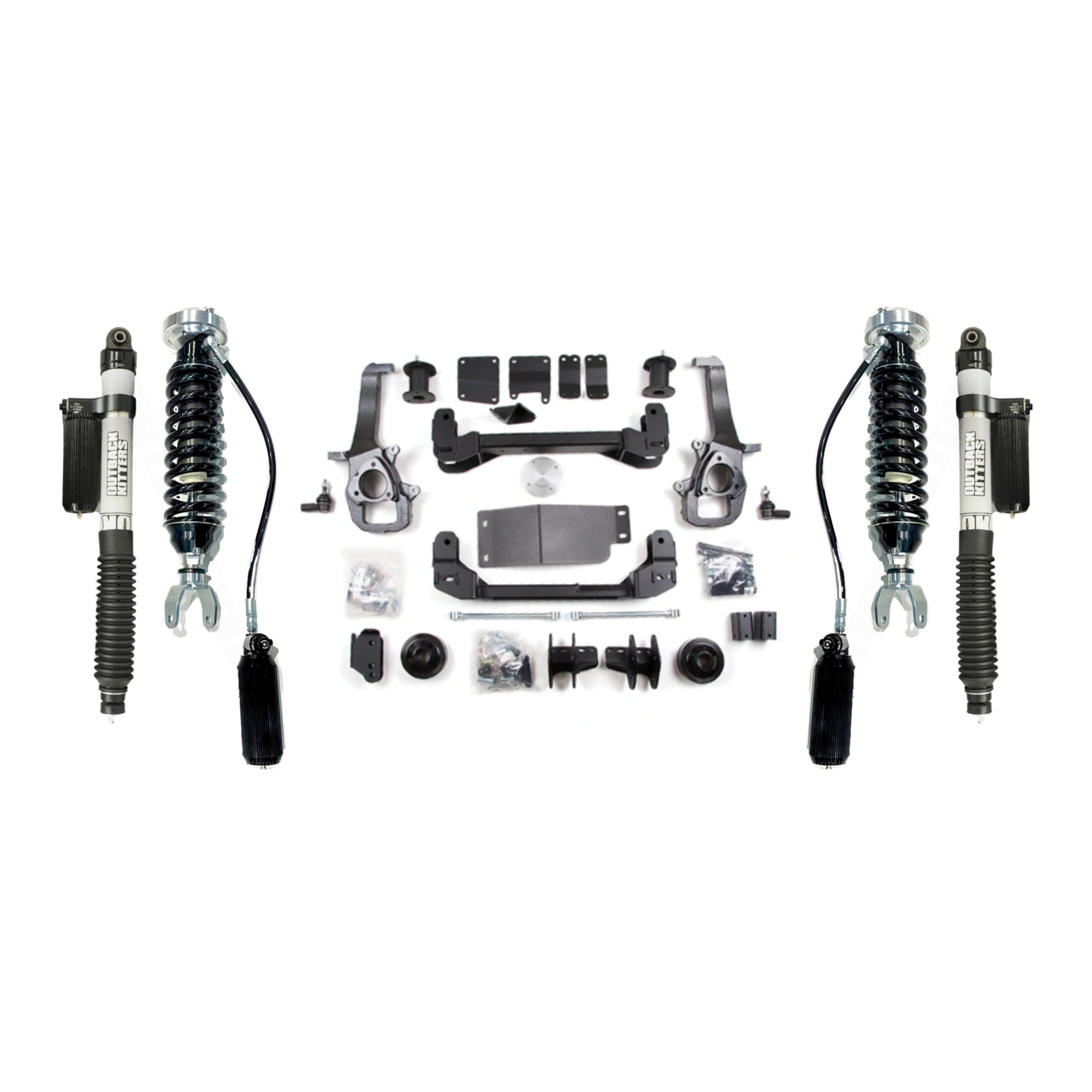 OK with Zone Offroad 4" Lift Kit for 2013-2018 Ram 1500 DS - Outback Kitters
