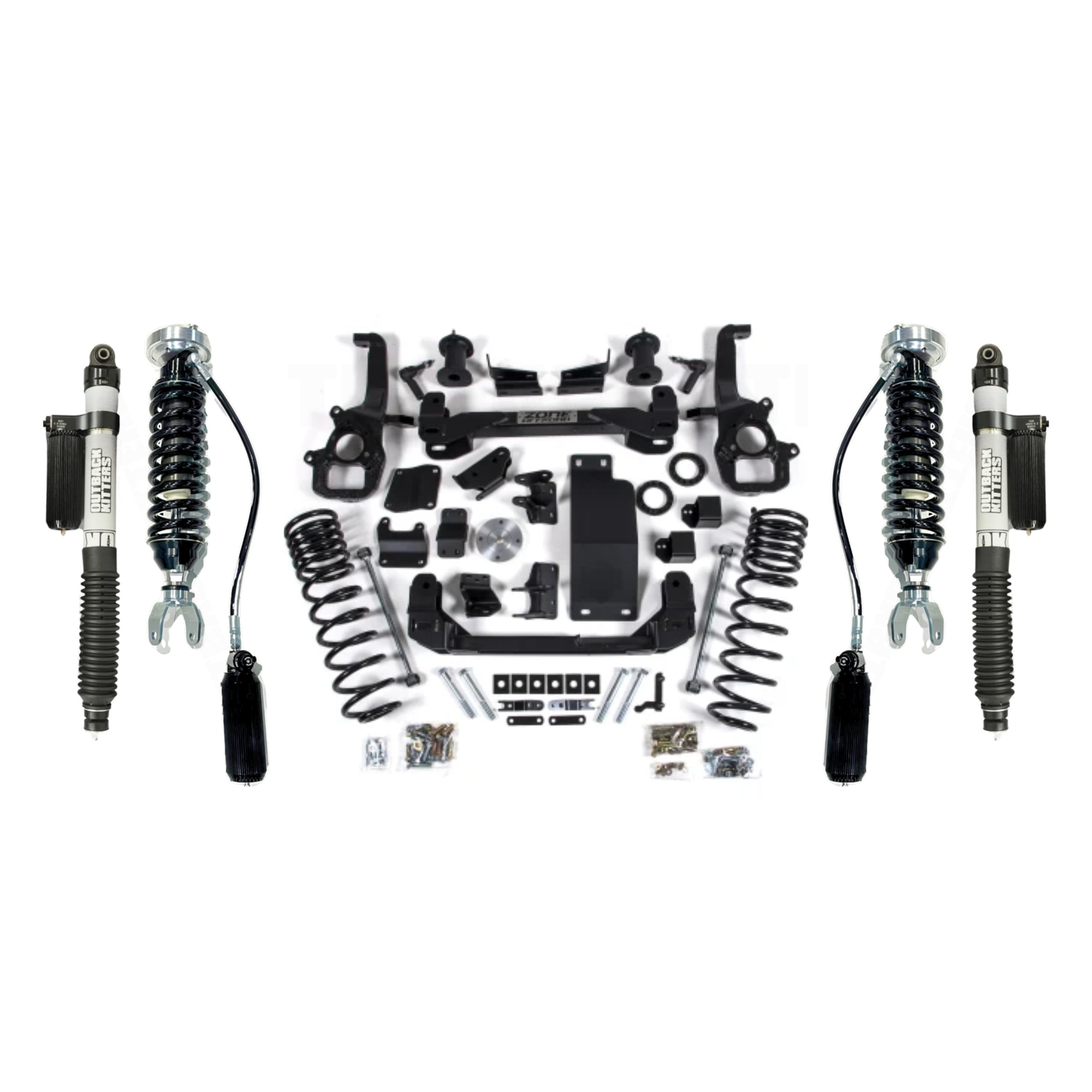 OK with Zone Offroad 4" Lift Kit for 2019+ Ram 1500 DT - Outback Kitters