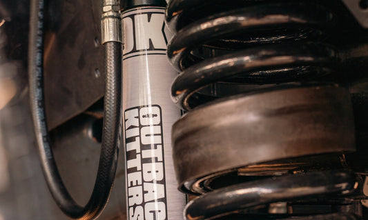 Go Big in Comfort: Outback Kitters 2.5" Remote Reservoir Shocks Engineered for American Trucks