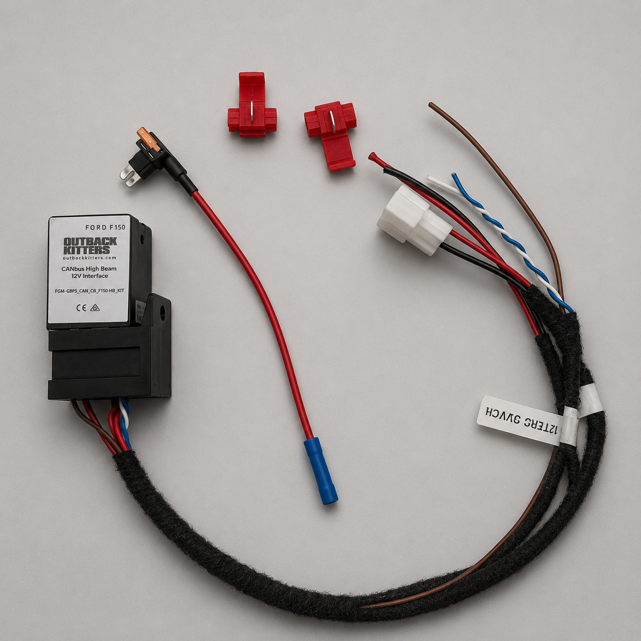 2020-2024 Ford F150 High Beam Patch Harness CANBUS Relay