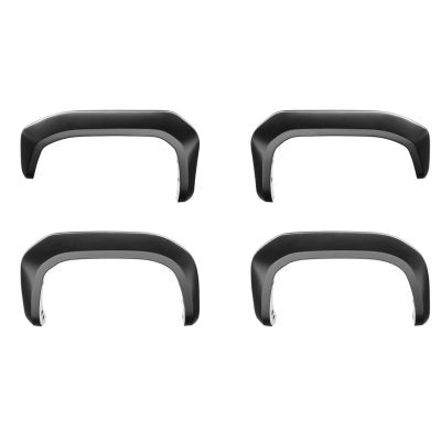 2.1" Extend-A-Fender Smooth Fender Flares, Black, Front & Rear suits GMC 2500 (2020-2025) by Husky Liners