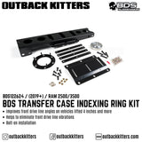 BDS Suspension 2019+ Ram 2500/3500 Transfer Case Indexing Ring Kit - Outback Kitters