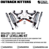 BDS Suspension 2" Levelling Kit for Ram 1500 DT - Outback Kitters