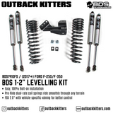 BDS Suspension 1-2" Leveling Kit for Ford F250/350