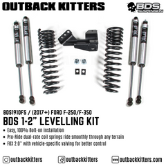 BDS Suspension 1-2" Leveling Kit for Ford F250/350 - Outback Kitters