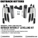 Outback Kitters 2" Levelling Kit for 2020+ Ford F250/F350 - Outback Kitters