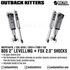 BDS Suspension 2" Levelling Kit for Ford F150 (2021+) - Outback Kitters