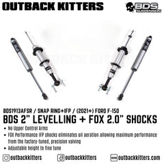 BDS Suspension 2" Levelling Kit for Ford F150 (2021+) - Outback Kitters