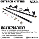 2011-2019 Chevy/GMC 2500/3500 HD Recoil Traction Bar Kit - Outback Kitters