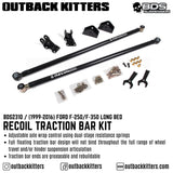 1999-2016 Ford F250/350 Recoil Traction Bar Kit - Long Bed - Outback Kitters