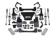 BDS Suspension 4" Lift Kit for 2019+ Chevy Silverado 1500 with Fox Shocks - Outback Kitters