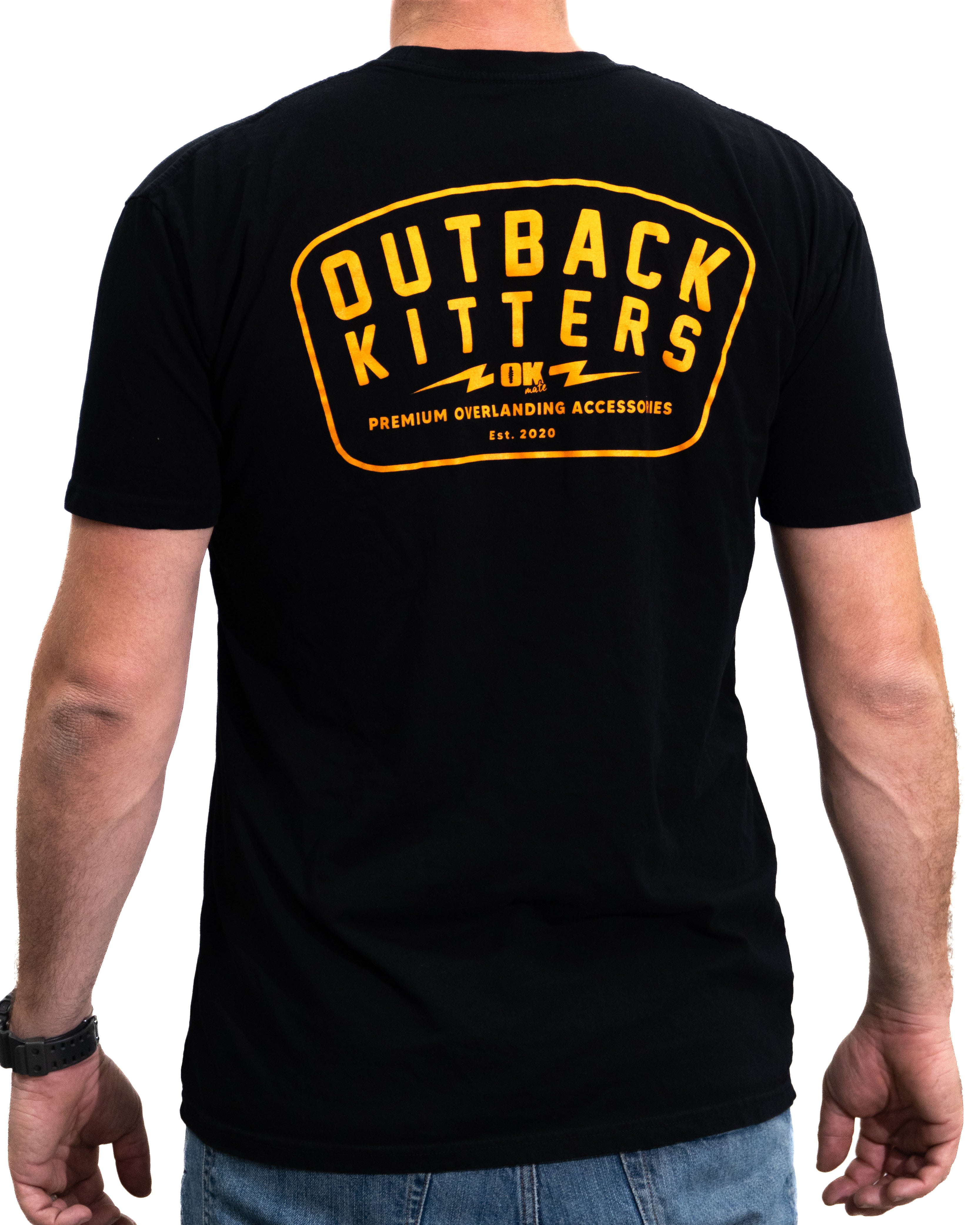 Outback Kitters "Hero" Black Tee - Outback Kitters