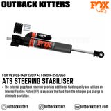 2022+ Ford F250/350 Race Series 2.0 ATS Steering Stabiliser - Outback Kitters