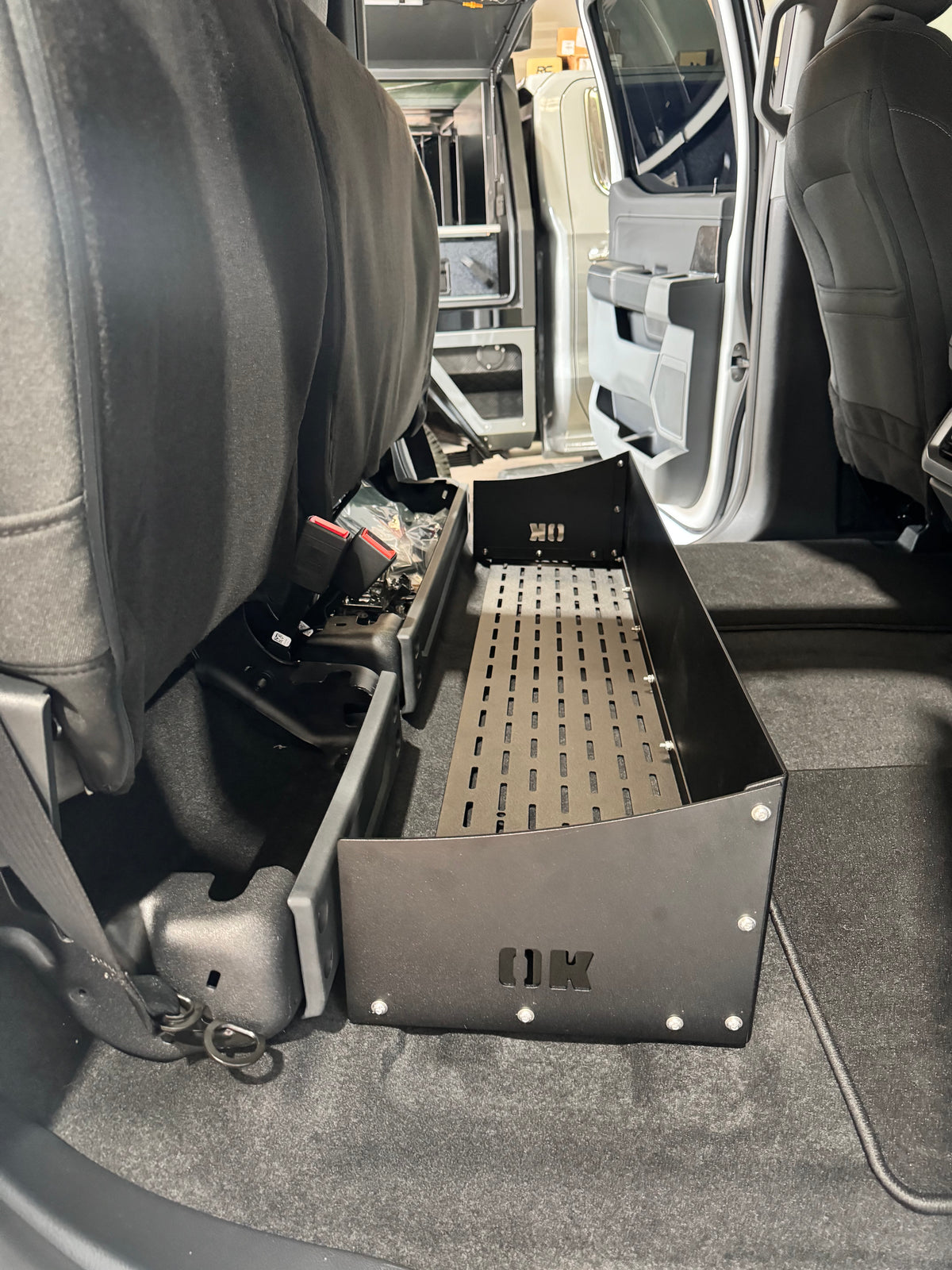 2020+ Ford F150 Under Seat Battery Box