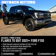 Outback Kitters Flares to suit 2021+ Ford F150 - Outback Kitters