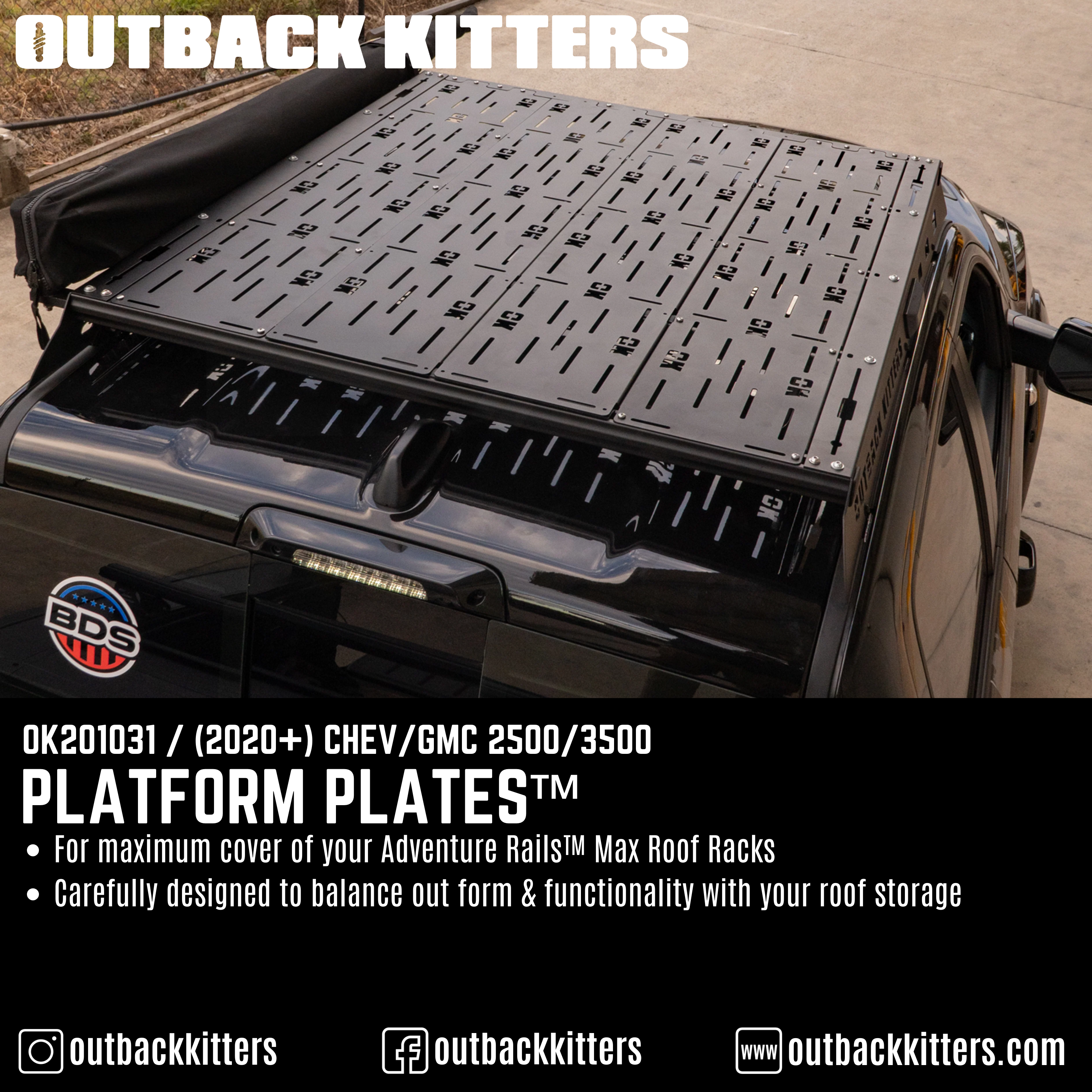 Outback Kitters Platform Plates™