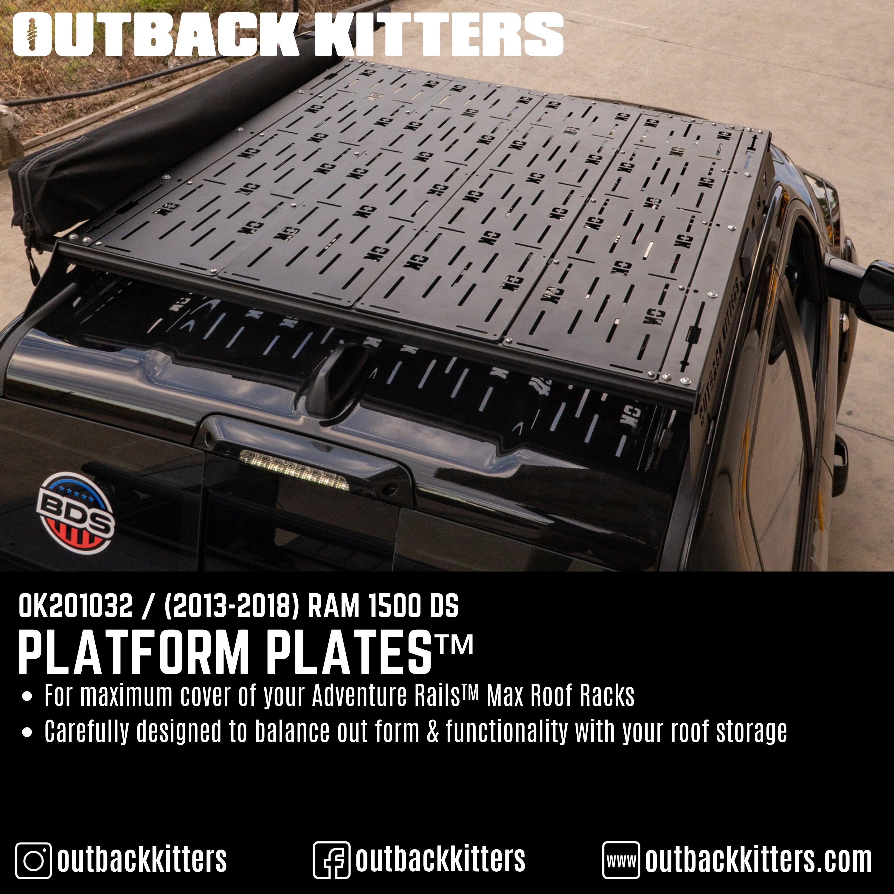 Outback Kitters Platform Plates™