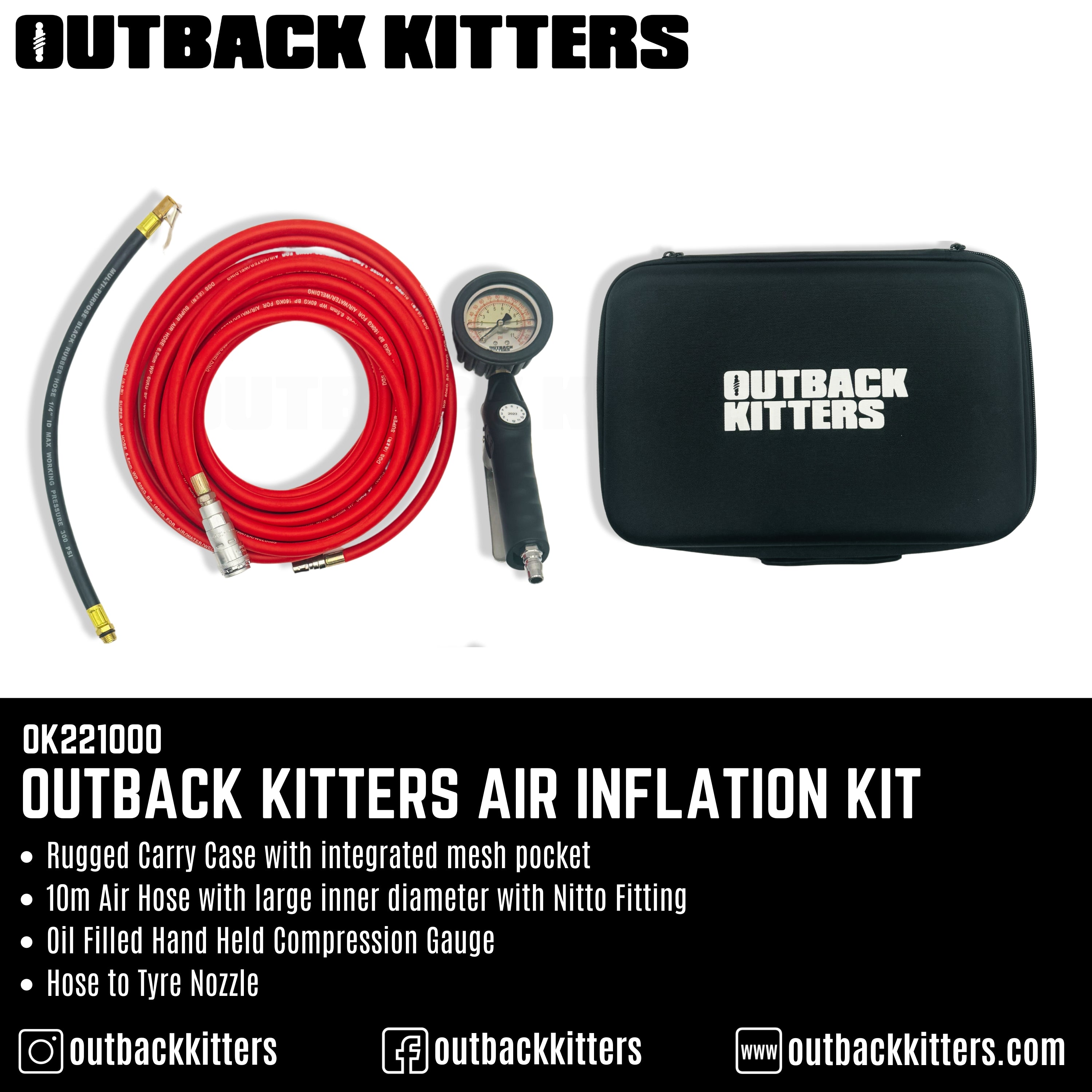 Outback Kitters Air Inflation Kit - Outback Kitters