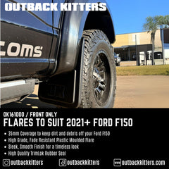 Outback Kitters Flares to suit 2021+ Ford F150 - Outback Kitters