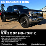 Outback Kitters Flares to suit 2021+ Ford F150