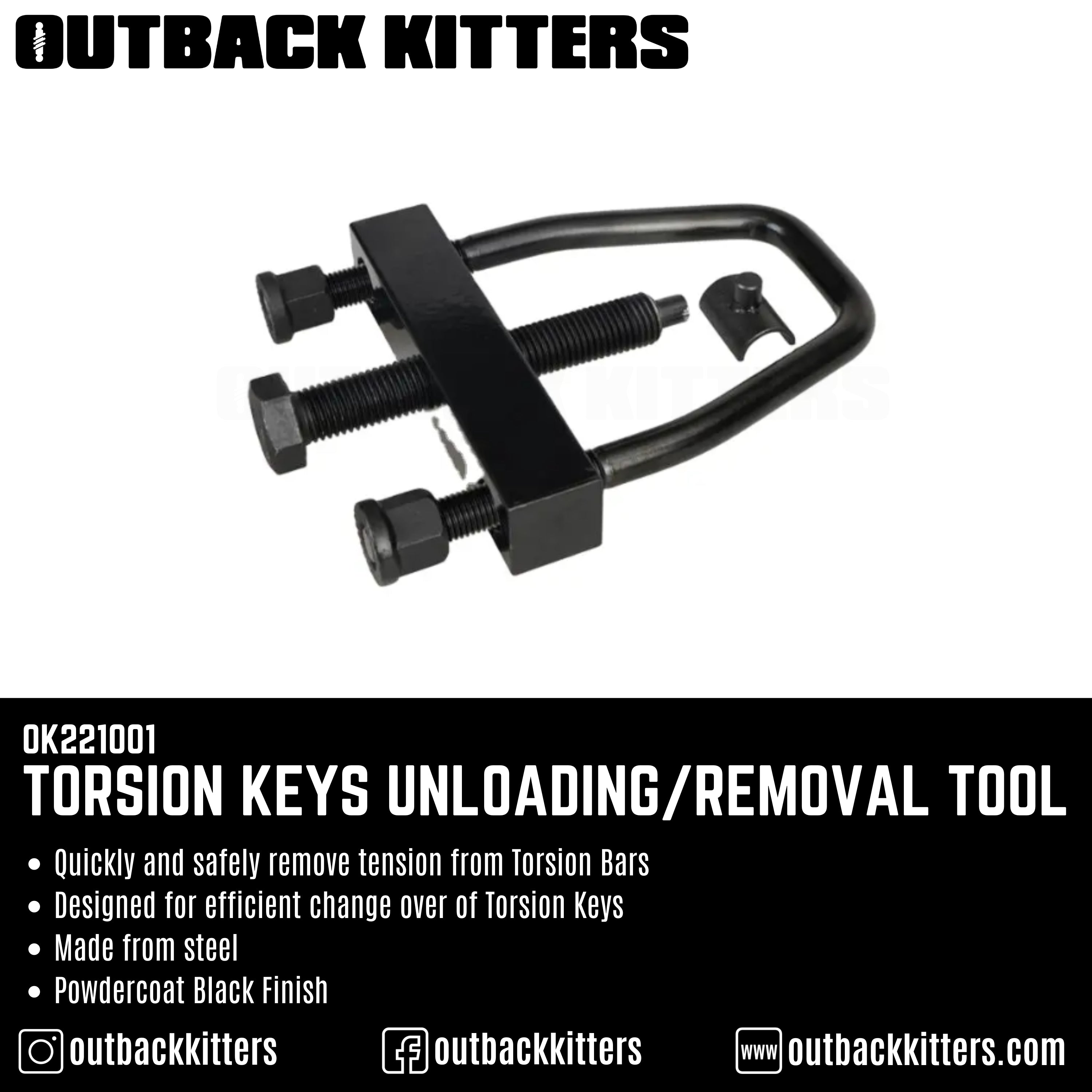 Torsion Key Unloading Tool