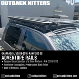 Ram 1500 DS Adventure Rails Roof Racks - Outback Kitters