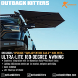 Clevershade Ultra-Lite 180 Degree Awning - Outback Kitters