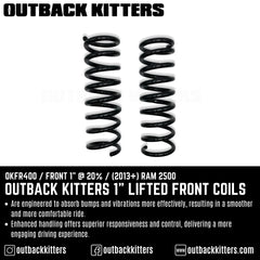 Outback Kitters 2" Lifted Front Coils for 2020+ Ram 2500 - Outback Kitters