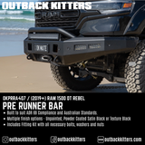 Outback Kitters Ram 1500 DT (& Rebel) Pre Runner Bar - Outback Kitters