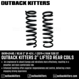 Outback Kitters 2" Lifted Front Coils for 2019+ RAM 1500 DT