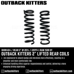 Outback Kitters 2" Lifted Rear Coils for 2019+ RAM 1500 DT - Outback Kitters