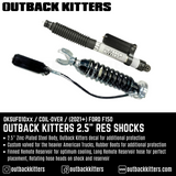 Outback Kitters 2.5" Reservoir Shocks for Ford F150 (2021+) - Outback Kitters