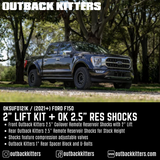 Outback Kitters 2" Lift Kit for 2021+ Ford F150 - Outback Kitters