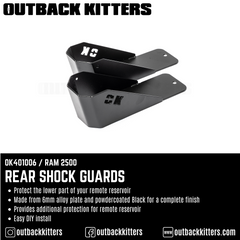 Ram 2500 Outback Kitters Rear Shock Guards