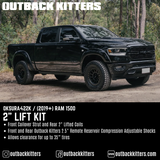 Outback Kitters 2" Lift Kit for Ram 1500 DT - Outback Kitters