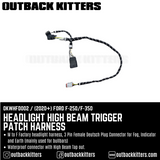 Headlight High Beam Trigger Patch Harness for Ford F250/F350 (2020+) - Outback Kitters