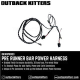 Outback Kitters Pre Runner Bar Power Harness